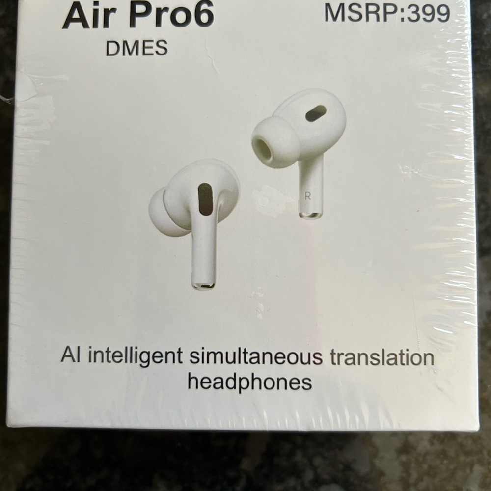 Air Pro6 Wireless Earbuds - White